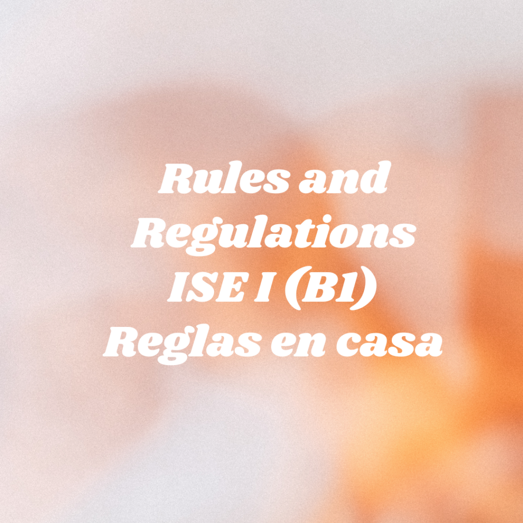 Rules and Regulations: Part 2